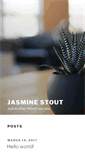 Mobile Screenshot of jasminestout.com